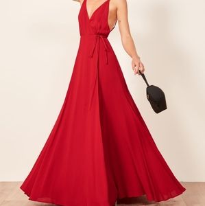 Reformation Callalily Red Dress (Size XS/0…